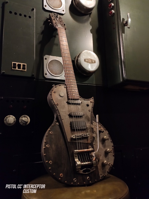 Pistol guitar - INTERCEPTOR