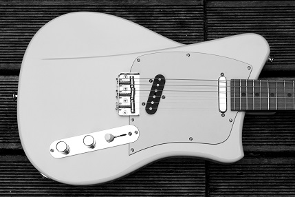 Pistol guitar - Satori white model